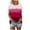 Fall Clothes Hot Pink, variant on Womens Summer Tops, Short Sleeve Shirts for Women Fashion Loose FIt Ombre Tie Dye Patchwork Crewneck T-Shirts