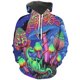 thumbnail image 3 of Sudadera con capucha colorida con hongos mágicos para hombres y mujeres, sudadera con estampado 3D abstracto, sudadera informal de manga larga para hombres, 3 of 5