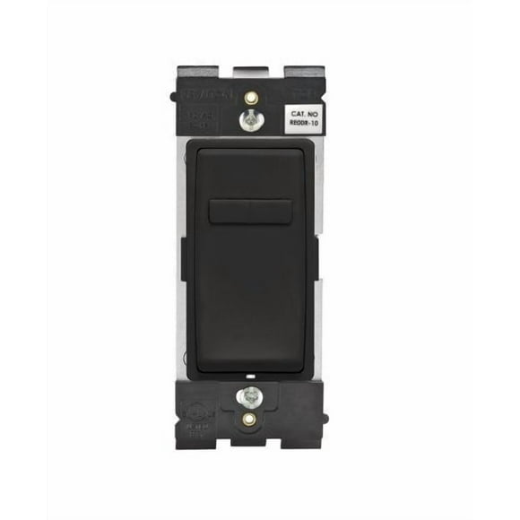 Leviton RE00R-OB Renu Coordinating Dimmer Remote for 3-Way or Multi-Location Control, for use with REI06, in Onyx Black