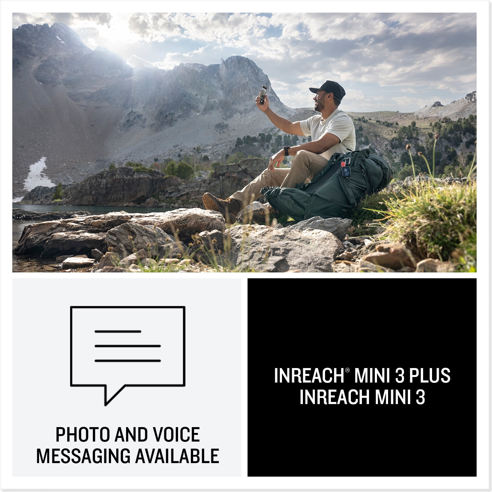 Garmin inReach Mini 3 Plus Compact Satellite Communicator with Voice Commands, Photo Messaging, Color Touchscreen, GPS Location Sharing and Interactive SOS Support 350 Hrs Battery Lift Bundle