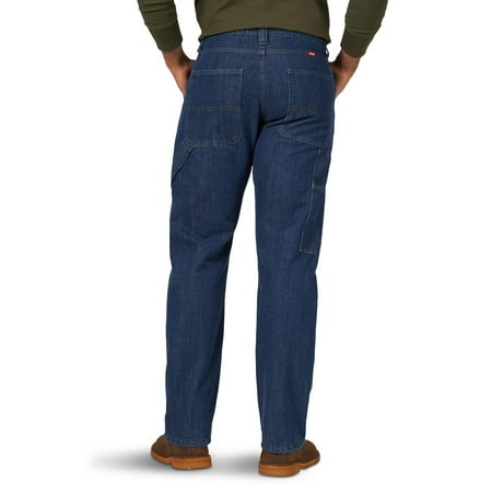 Wrangler - Wrangler Men's Fleece Lined Carpenter Jean - Walmart.com