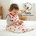 thumbnail image 3 of Baby Sleep Sack 18-24 Months 100% Cotton Baby Wearable Blanket 2-Way Zipper Breathable Lightweight Unisex Sleeping Bag 0.5 Tog Toddler Sleep Sack (3 Pack), 3 of 7