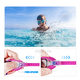 thumbnail image 4 of "Lentes Natación Para Niños, Gafas Protección Uv Antivaho Rosa Azul Calro ", 4 of 5