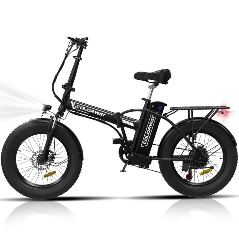 2-Pack 20x3 All-Terrain Fat Bike Tires - For Electric Bikes, Beach Cruisers & Snow Bikes, Steel Bead, 30-50 PSI