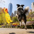 thumbnail image 6 of HEWANG Christmas Squeaky Latex Chicken Toy for Large Dogs Interactive Stress Pet Squeaker Chew (Yellow, One Size), 6 of 6