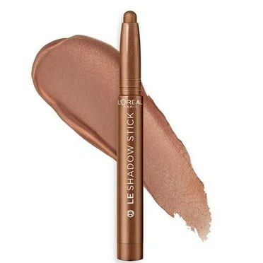Loreal Paris Makeup Le Shadow Stick Eyeshadow, Blendable, Smudge-Resistant, Cream Eyeshadow, Magnetic Bronze, 0.05 Oz