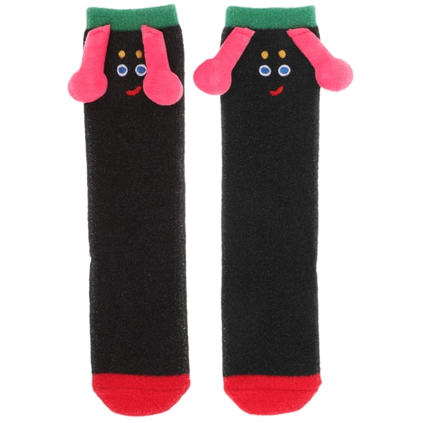 GOOHOCHY 1 par de calcetines peludos, cálidos y esponjosos para invierno, bonitos, cálidos para mujer, para dormir.