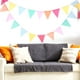 thumbnail image 4 of Banderines, bandera colorida de doble cara, banderines de boda, pancarta multicolor, durabilidad probada en el tiempo Jadeshay A, 4 of 8