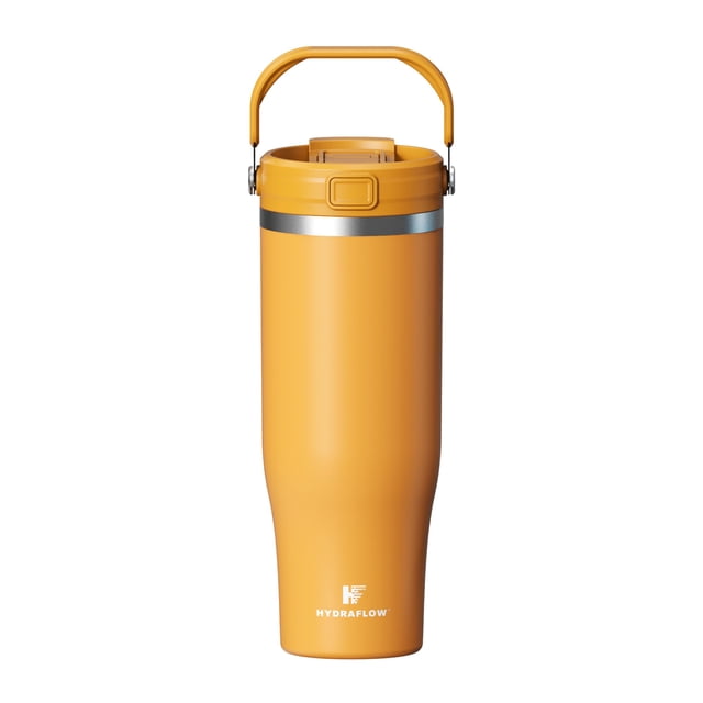 Vaso de viaje HYDRAFLOW de 40 onzas con aislamiento a prueba de fugas