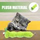 thumbnail image 5 of Juguete para gato, almohada de oruga de felpa, juguete para gato con hierba gatera, suministro interactivo para mascotas, 5 of 8