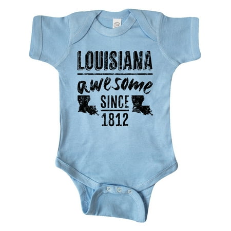 

Inktastic Louisiana Awesome Since 1812 Gift Baby Boy or Baby Girl Bodysuit