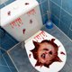 thumbnail image 5 of Yuarrent Pegatinas decorativas, pegatina autoadhesiva para pared, calcomanía para ventana, adhesivo electrostático impermeable, fiesta de Halloween para Kits de decoración para fiestas Tipo 2 Yuarrent HA068233-02, 5 of 6