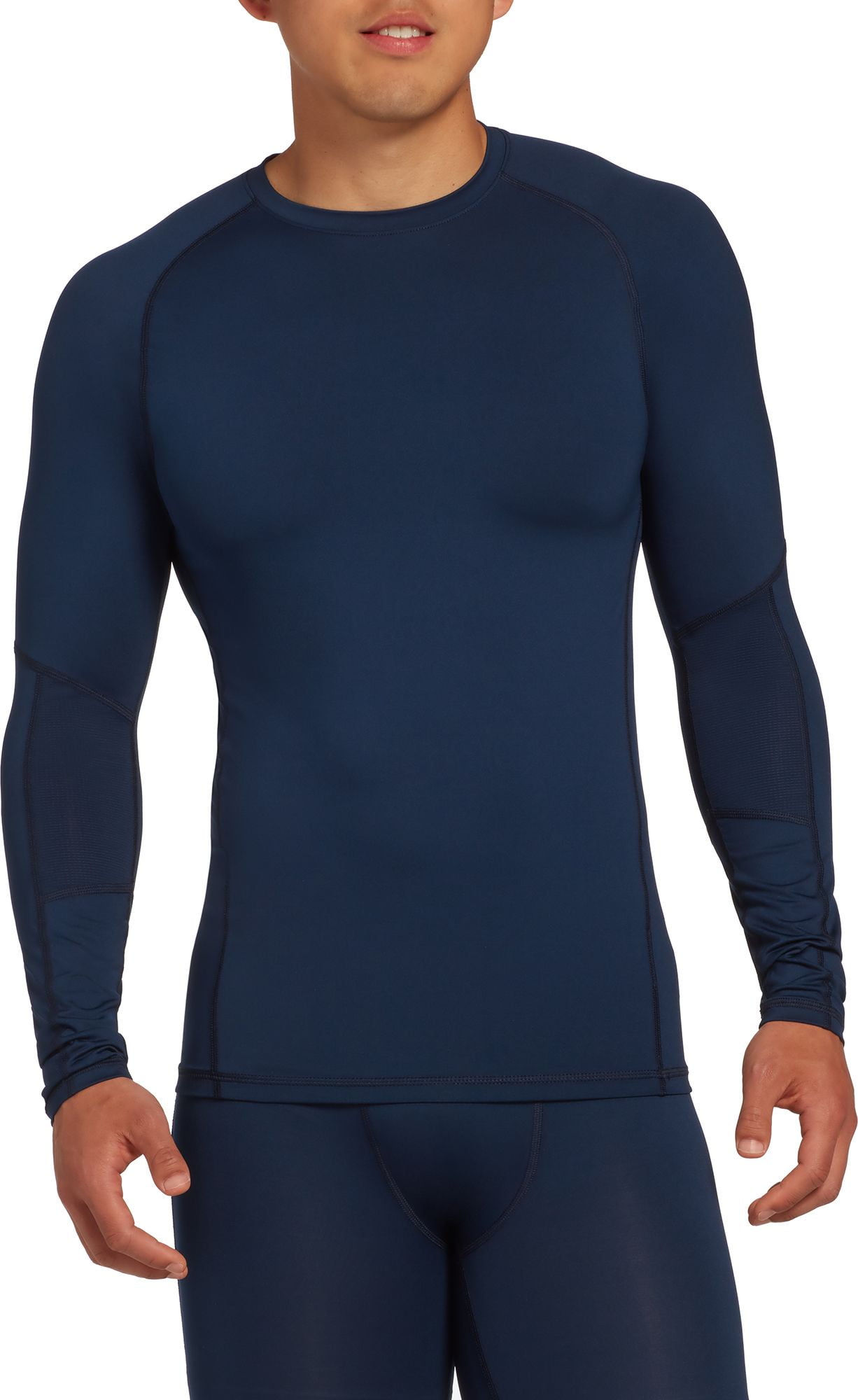 DSG Outerwear - DSG Men's Compression Crew Long Sleeve Shirt - Walmart ...