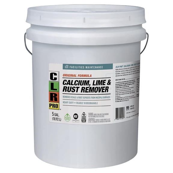 CLR - CL-5PRO PRO Calcium, Lime and Rust Remover, 5 Gallon Pail (JELCL5PRO)