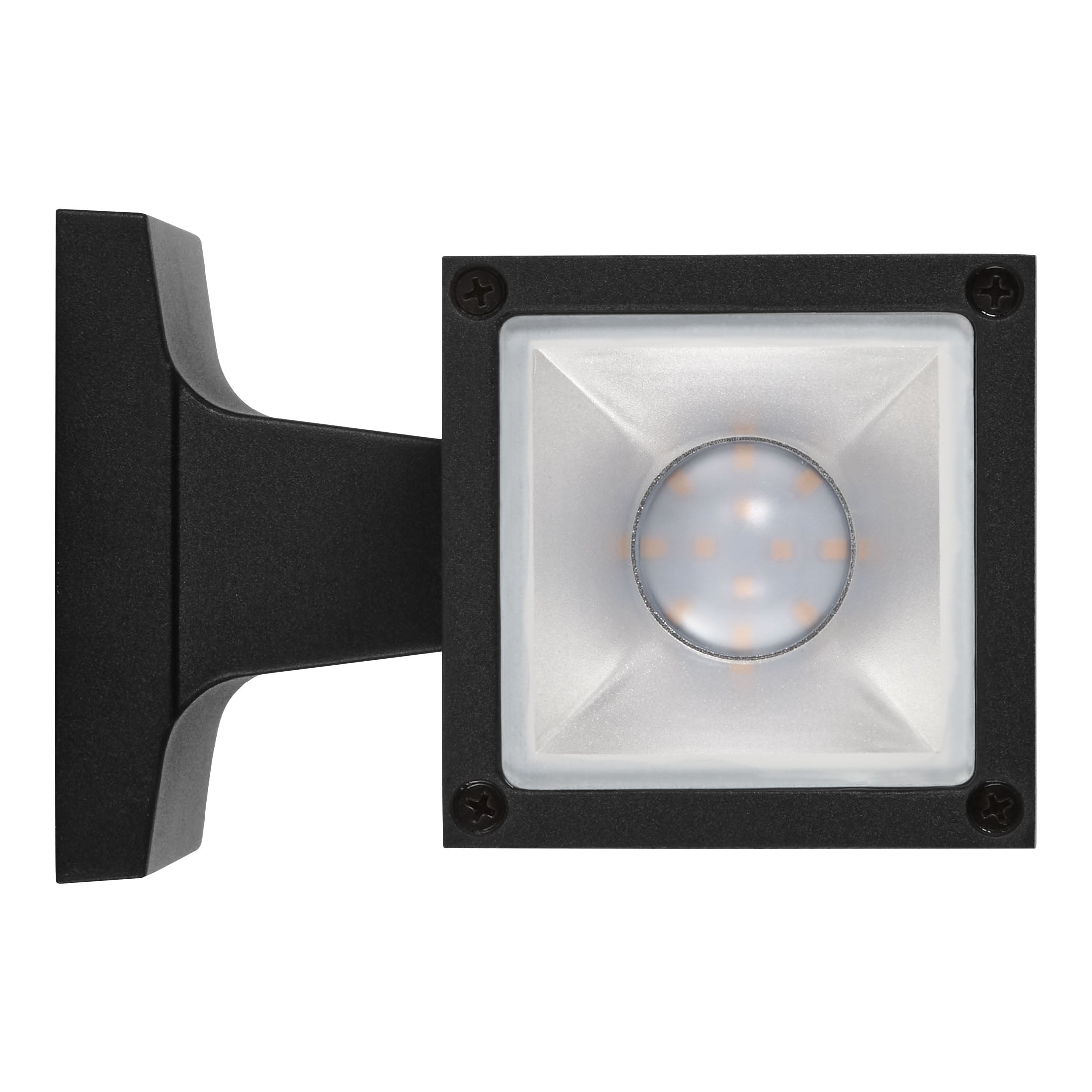 Maxxima LED Rectangular Outdoor Wall Light, Sconce Light, 12 Watt, 1000 Lumens, 3000K Warm White, Dusk to Dawn Sensor, Wall Wash