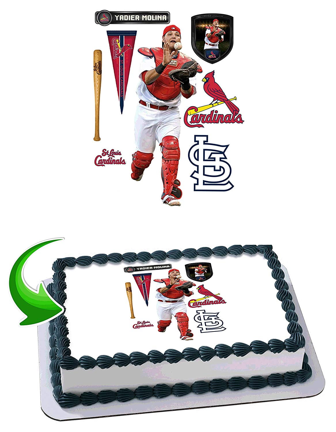 Yadier Molina Greeting Card