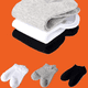 thumbnail image 4 of 5/10/20 Pairs New High Quality Women's Short Socks Fashion White Black Female Ankle Socks Breathable Sports Cotton Floor Socks, 4 of 5