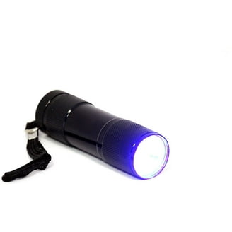 Lampe Torche UV BlackLight 9 LED - Mini Lampe D'inspection Ultra Violette