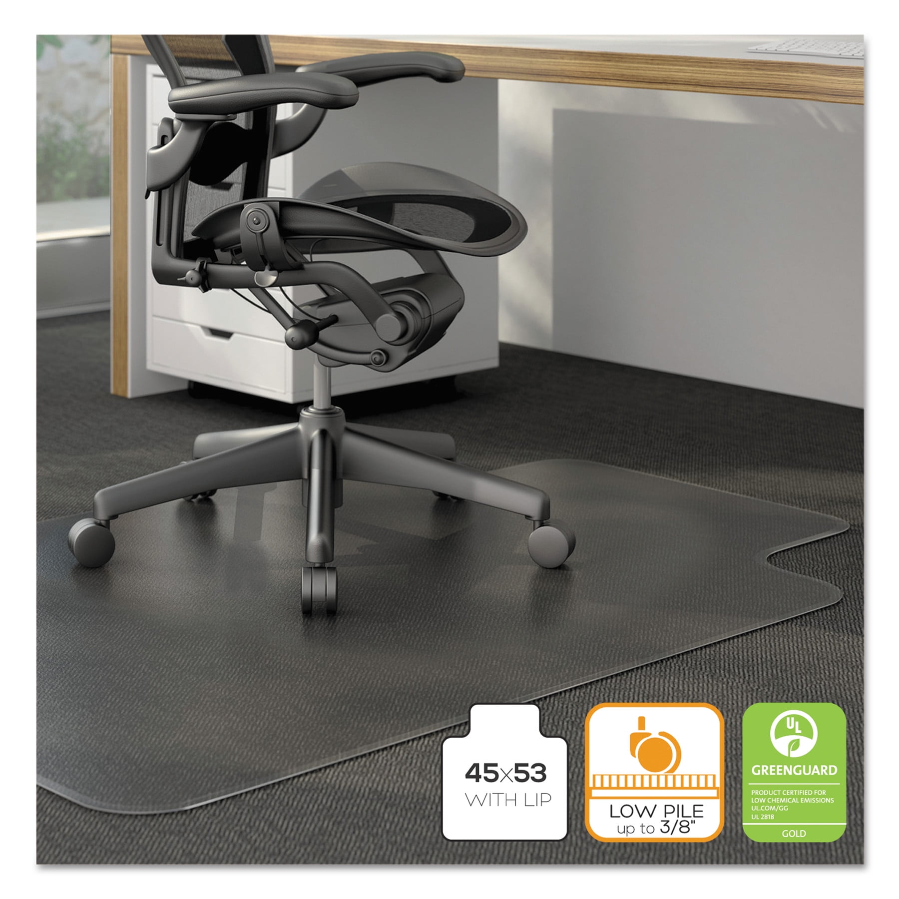 wallpapers Office Floor Mat For Carpet Walmart universal 45 x 53 chair mat for low pile carpet rectangular