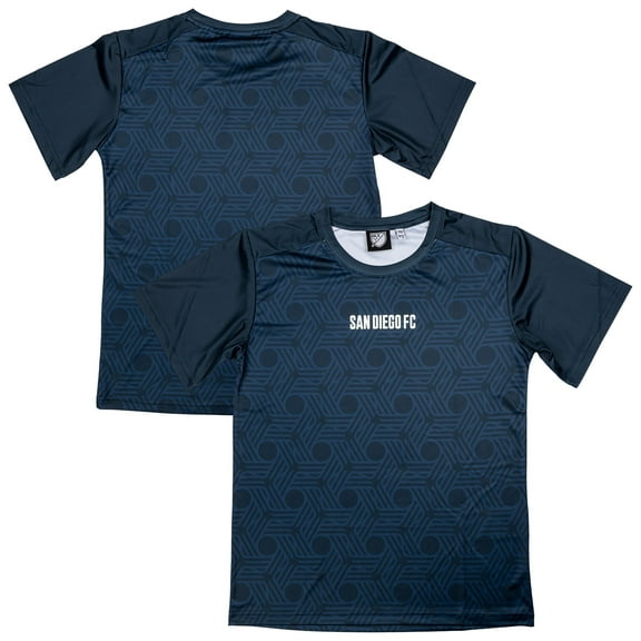 Youth-Sport Design Sweden Navy San Diego FC Starting Lineup Home T-Shirt