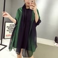 thumbnail image 6 of CAILDANL Cotton Silk Scarf Elegant Soft Wraps Color Shade Scarves for Women, 6 of 7
