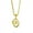N, variant on Jewelry Initial Pendant Necklace for Men Womens, 14K Gold Plated Oval Letter Capital Necklace Alphabets from A-Z Figaro Chain Necklace