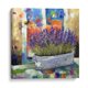 thumbnail image 1 of Cuadro decorativo - Amanecer en lavanda, Adriana Sosa 40x40 Canvas Lab Botánica, Floral, Naturaleza,, 1 of 2