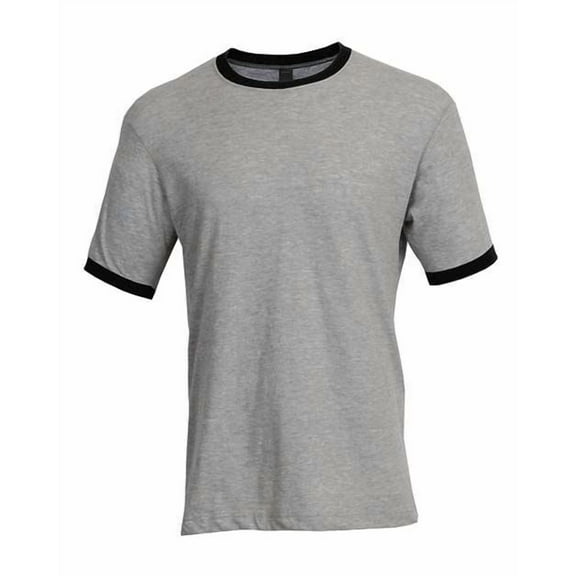 Tultex Unisex Fine Jersey Ringer T-Shirt Size up to 3XL