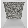 thumbnail image 2 of Floral Damask Dining Room Chair Back Covers or Seat Covers by Penny's Needful Things (Both Chair Back & Seat Cover) (19 W x 20 H CHAIR BACK) (White), 2 of 3