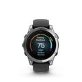 thumbnail image 6 of Garmin fenix E – 47 mm, AMOLED, Premium Multisport GPS Smartwatch, Long-Lasting Battery Life, Stainless Steel with Black Band, 6 of 9