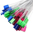 thumbnail image 2 of Sellos de cables de alta seguridad Sellos de contenedores de metal Etiquetas de seguridad de envío de aluminio herméticas para logística Certificado ISO 17712 (paquete de 100 rojos), 2 of 5