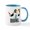 White/Blue Inside, variant on CafePress - Duval QB #3 Mugs - 11 oz Ceramic Mug - Novelty Coffee Tea Cup