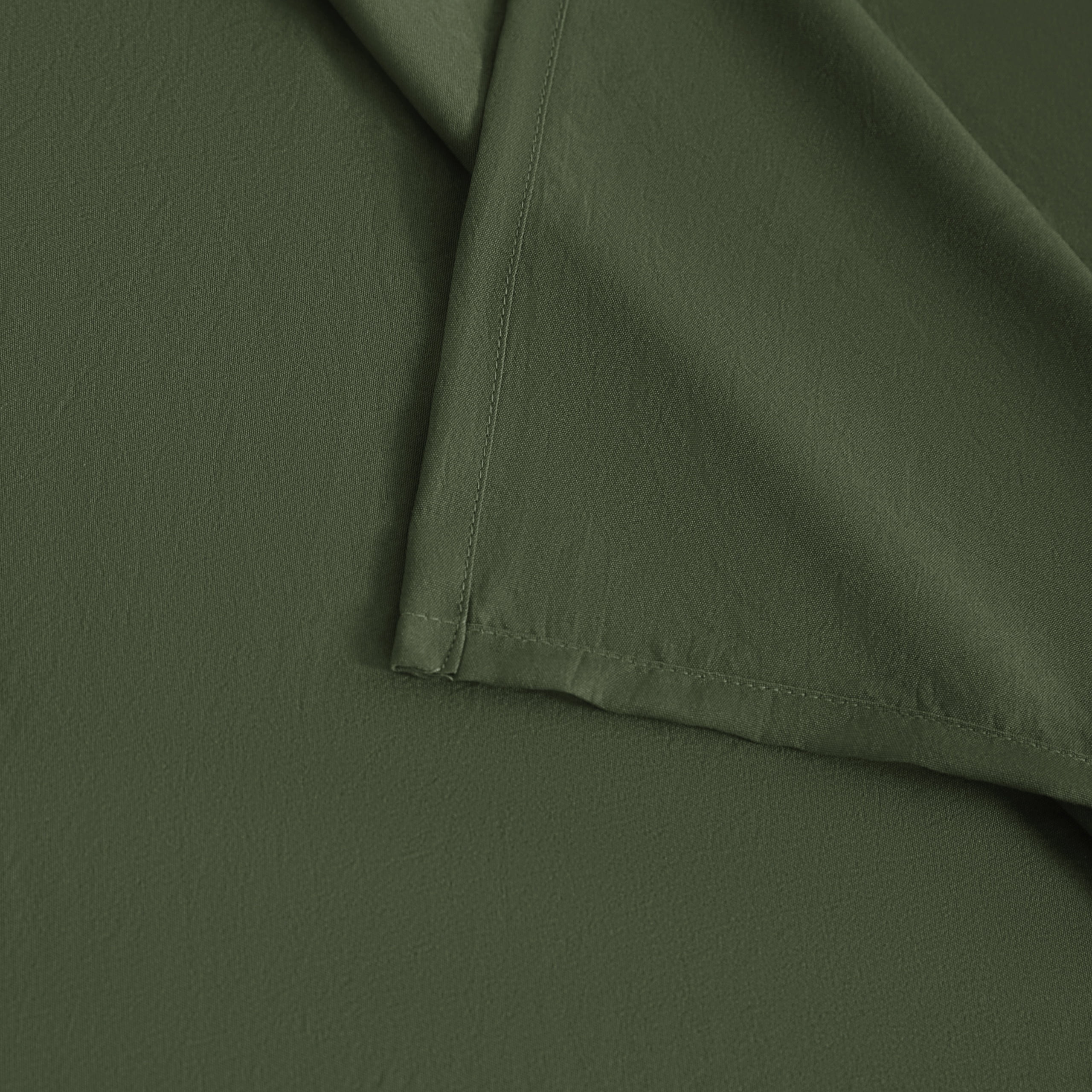 4 Pieces Ultra Soft Microfiber Toddler Bedding Set, Easy Care Crib Sheets Set with Quilt, Toddler Size, Olive Green