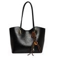 thumbnail image 1 of Bolso de mano sencillo de gran capacidad con textura de alta calidad para mujer, nuevo bolso de hombro versátil para llevar debajo del brazo para el tiempo libre y los desplazamientos 2025, 1 of 4
