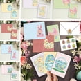 thumbnail image 2 of Spring Easter Candy Cards Set for Kids Bulk, Cute Egg Festival Bunny Rabbit Party Themed Greeting Cards With 6 Envelopes & 6 Stickers for Easter Basket Filler Gift & Classroom Party Favors, 2 of 8