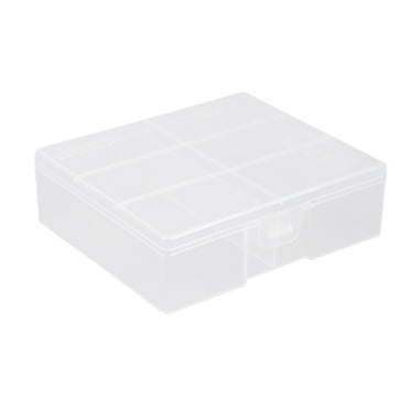 Uxcell Portable Plastic Storage Battery Box Case for AA Batteries