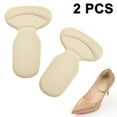 thumbnail image 1 of 2 Paires d'Insertions de Talon Réutilisables pour Chaussures, Inserts de Coussin de Talon Extra Doux et Collants pour Chaussures pour Femmes, Coussinets de Chaussures Auto-Adhésifs et Absorbant les Chocs, 1 of 9