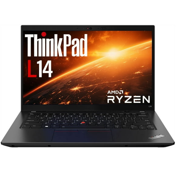 Lenovo Thinkpad L14 Laptop 14" Laptop Computer, AMD Ryzen3 PRO 4450U Processor, 16GB RAM, 512GB SSD, HDMI, RJ45, Window 10 pro(Renewed)