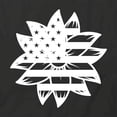 thumbnail image 2 of Sunflower T-Shirt | Pretty Flower Black Tee Gift, 2 of 5