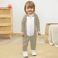 thumbnail image 2 of Pyjama d'Halloween pour Enfants Chaud Ensemble de Pyjama Parent-Enfant d'Halloween avec Capuche Imprimée Pyjama d'Halloween Assorti, 2 of 5