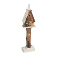 thumbnail image 1 of Led Natural Wooden Birdhouse Post, 1 of 3