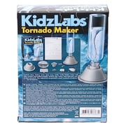 4M: KidzLabs: Tornado Maker - DIY A Battery Powered Tabletop Water Tornado, Empty Bottle Construction, STEM Science Craft & Activity Kit, Kids Age 8+