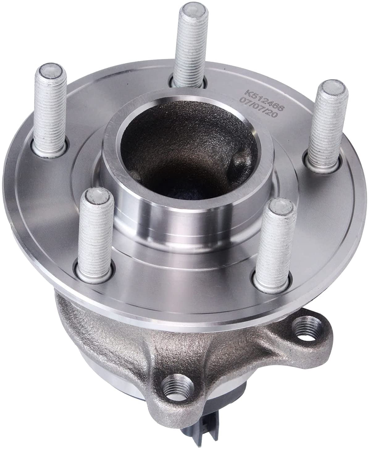 Detroit Axle - 2 Rear Wheel Bearing Hubs for 2012-2018 Ford Focus, Replacement 2013 2014 2015 2016 2017 Focus Wheel Bearing & Hubs Assembly [Without Active Park Assist]