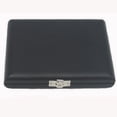 thumbnail image 1 of Soprano/Alto Saxophone Reed Case Clarinet Reed Case for 6pcs Reeds Internal Glass Pane Black, 1 of 4
