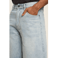 thumbnail image 5 of Victorious Men's Essential Baggy Fit Denim Shorts DS2099 LIGHT  INDIGO Size 38, 5 of 11