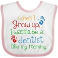 thumbnail image 3 of Inktastic Dentist Like Mommy Boys or Girls Baby Bib, 3 of 4
