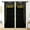 Black, variant on Lfeey Palace Blackout Curtains, Darkens Room for Living Room and Bedroom, Rod Pocket Curtains, Red, 42x63 inch, 2 Piece Set