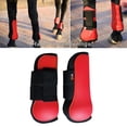 thumbnail image 3 of S SERENABLE 2 Pcs Bottes de Tendon de Cheval Bottes de Jambe avant Arrière Protection de Jambe de Cheval m avant, 3 of 9