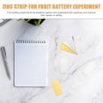 thumbnail image 2 of 16pcs Zinc Anodes Copper Anode Sheet Electrode Strip Fruit Power Experiments Supplies, 2 of 9