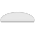 thumbnail image 3 of Ekena Millwork 76"W x 25-7/8"H x 2-3/4"P Elliptical Smooth Architectural Grade PVC Combination Pediment, 3 of 7